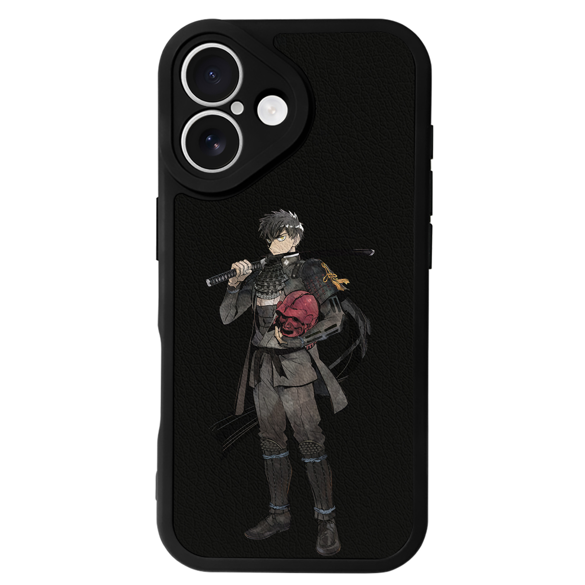 （画像用） 刀剣乱舞 Touken Ranbu 【iPhone 16シリーズ対応】シリコンスマホケース（レザー調） 材質：シリコン